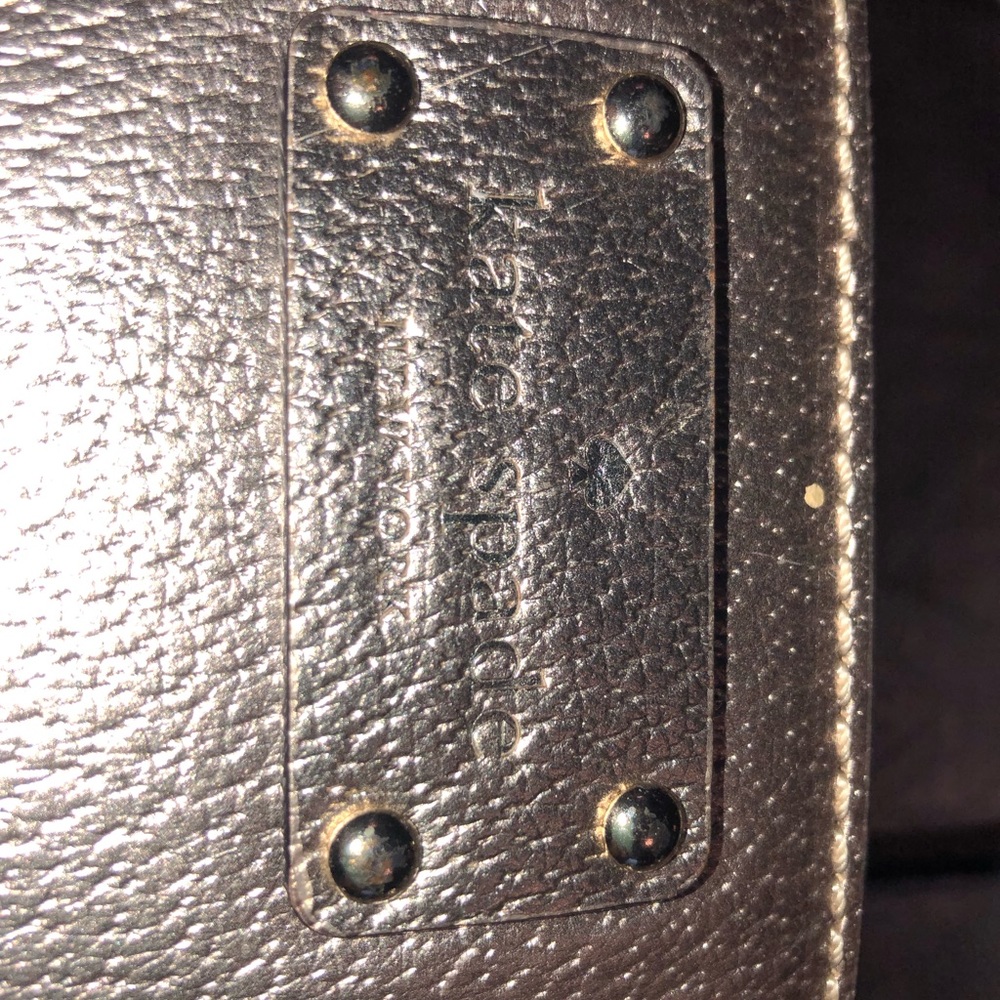 *Like new* metallic Kate Spade purse. - Picture 3 of 8